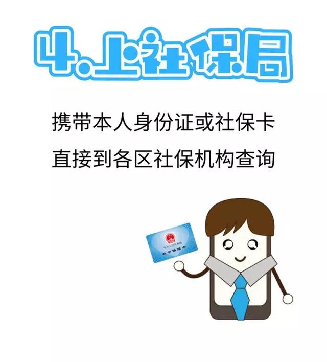 社保查詢？四種方法！